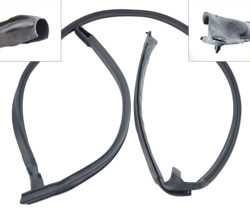 1981-1983 Ford Mustang T-Top 18pc Weatherstrip Weatherstripping Rubber Seal Kit