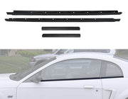 1994-2004 Mustang Coupe Door & Quarter Window Outer Beltline Mouldings - LH & RH