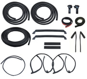 1984-1986 Ford Mustang T-Top 18pc Weatherstrip Weatherstripping Rubber Seal Kit