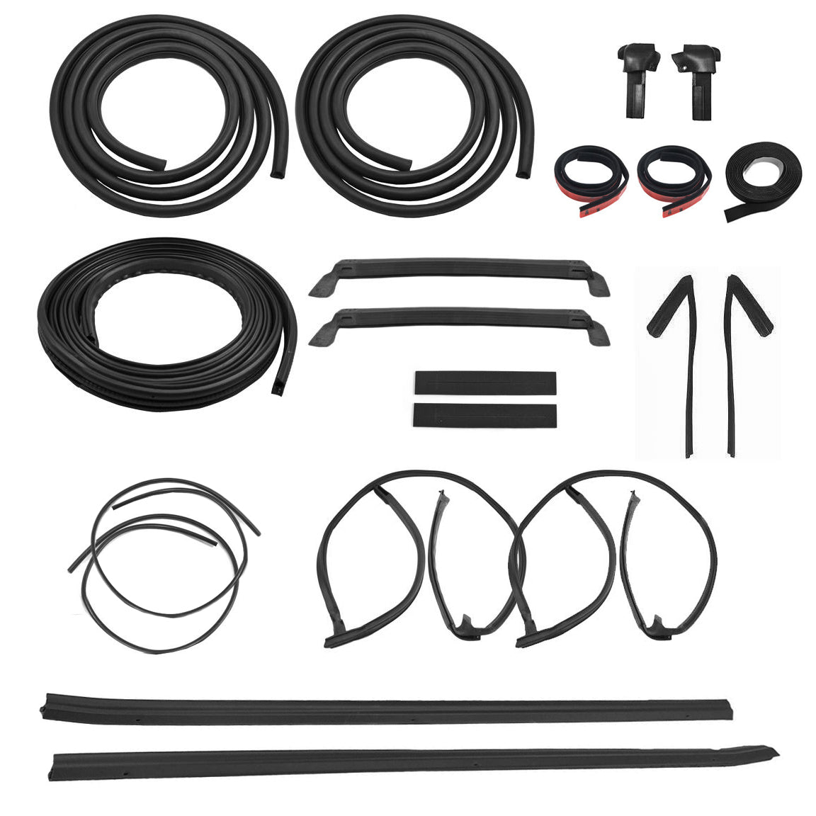 AM Autoparts T-top Weatherstrip Seal Kit For Monte Carlo & Grand Prix (81-88)
