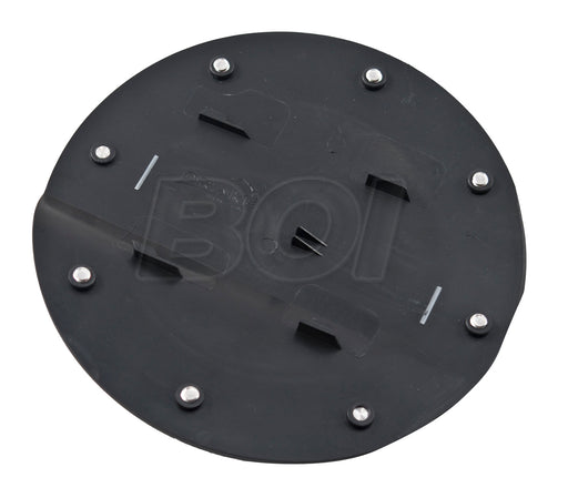 2016-2019 Ford Mustang Shelby GT350 GT-350 Black Gas Fuel Door Embossed