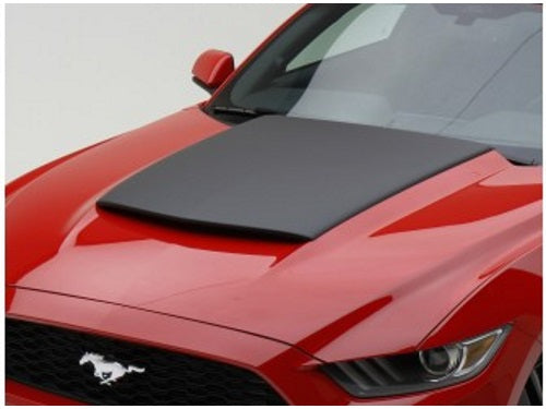2015-2017 Mustang Genuine Ford Hood Scoop Kit Satin Black w/ Honeycomb Grille
