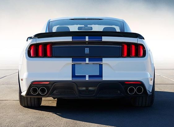 2015-2023 Mustang Genuine Ford Shelby GT350 Track Pack Rear Wing Spoiler Black