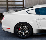 2015-2023 Mustang Genuine Ford Side Quarter Window Scoops Covers Oxford White YZ