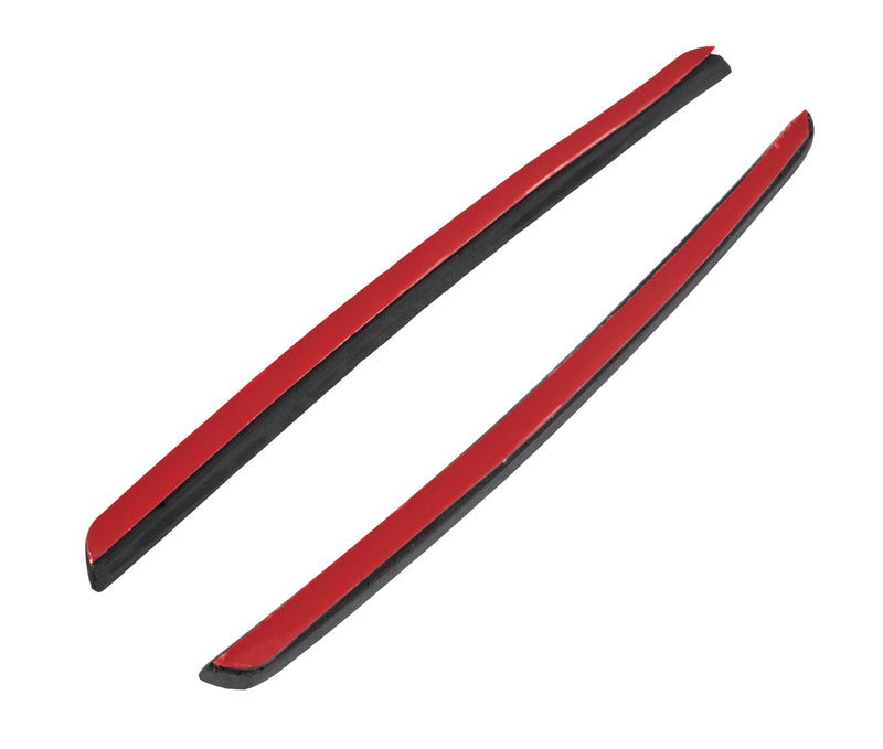 2015-2023 Mustang Genuine Ford Side Quarter Window Scoops Covers Matte Black