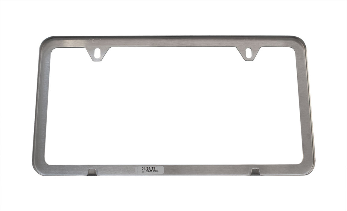 Ford SVT Cobra License Plate Frames | Pair (Front & Rear) | Black Plastic | Ford Racing Style