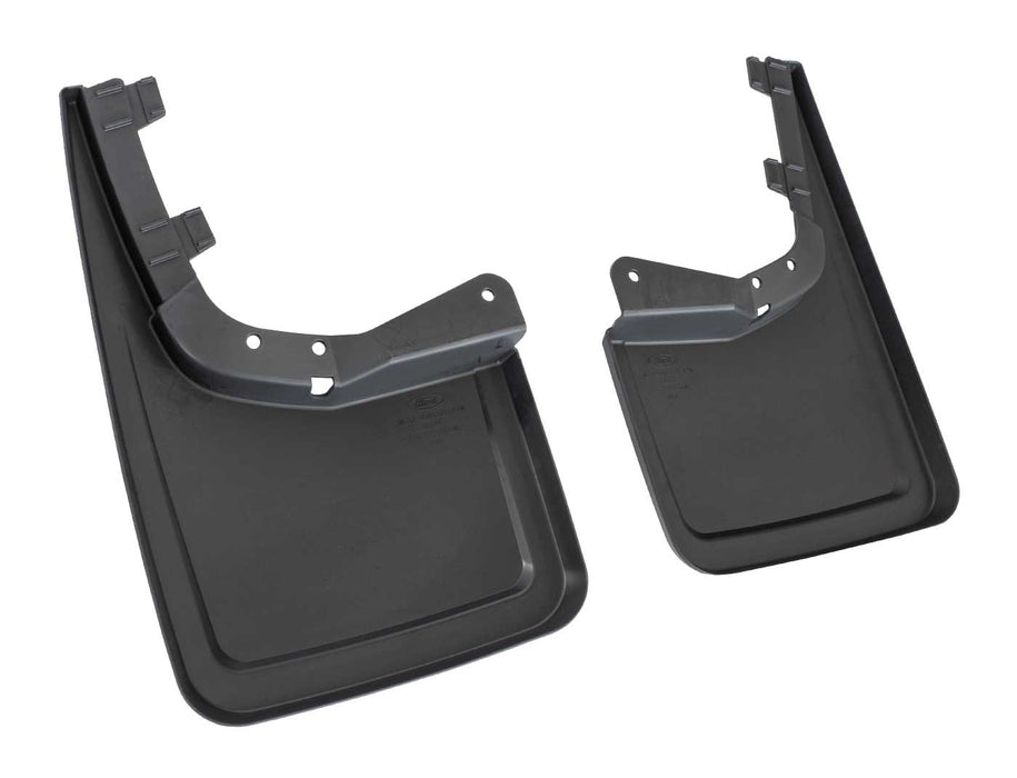 2021 Ford F-150 Ford OEM ML3Z-16A550-BA Black Rear Mud Flaps Splash Guards