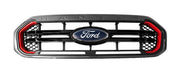 2019-2023 Ranger Genuine Ford OEM Tremor Front Grille Black & Red w/ Ford Emblem