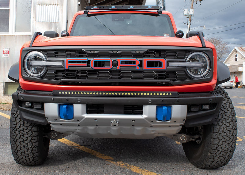 2022-2023 Bronco Raptor Sto-N-Sho Removable Take Off Front License Plate Bracket