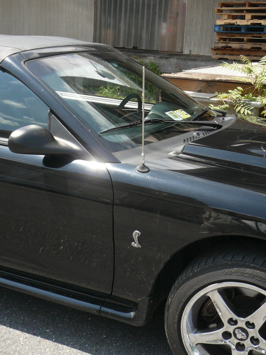 1979-2009 Ford Mustang Cobra Shelby 15" tall Chrome Billet Short Antenna