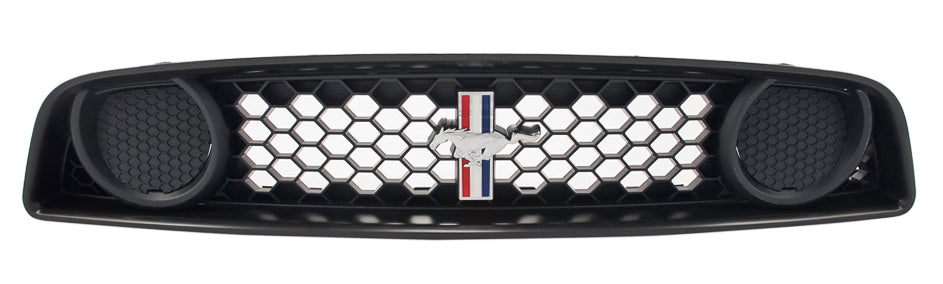 2013-2014 Ford Mustang GT Boss 302 Upper Grille Surround & Insert w/ Pony Emblem