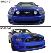 2013-2014 Ford Mustang GT Boss 302 Upper Grille Surround & Insert w/ Pony Emblem