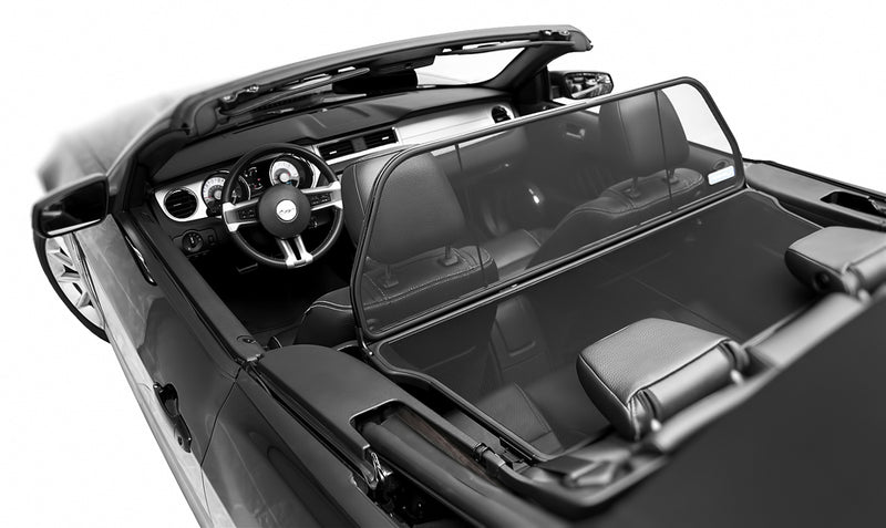 2005-2014 Mustang Convertible Love The Drive Wind Deflector Screen