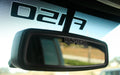 2010-2014 Ford F-150 Raptor Brushed Steel Rear View Mirror Surround Trim