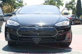 2012-2015 Tesla Model S STO-N-SHO Take Off Metal Removable License Plate Frame